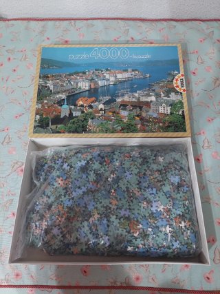 Puzzle 4000 pezzi Educa Bergen di Norvegia