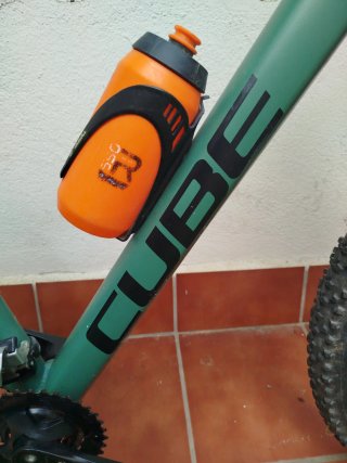 Bicicleta Montaña Cube Aim Pro Talla L Verde