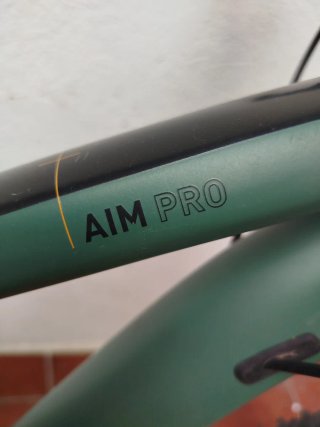 Bicicleta Montaña Cube Aim Pro Talla L Verde