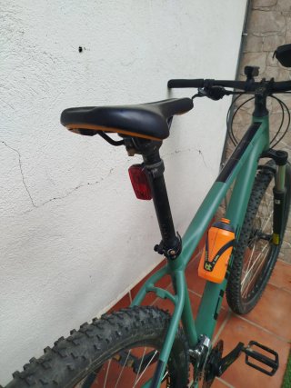 Bicicleta Montaña Cube Aim Pro Talla L Verde