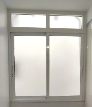 Ventana doble hoja cristal