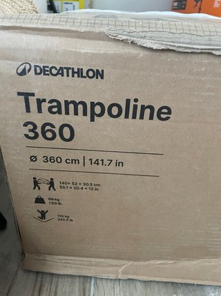 Cama elástica Decathlon Trampoline 360