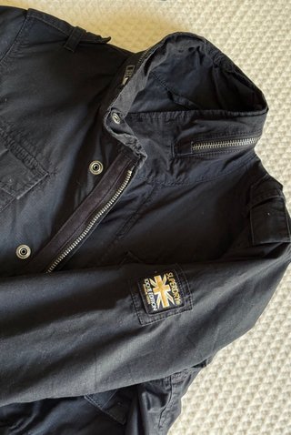 Cazadora Superdry Negra Mujer