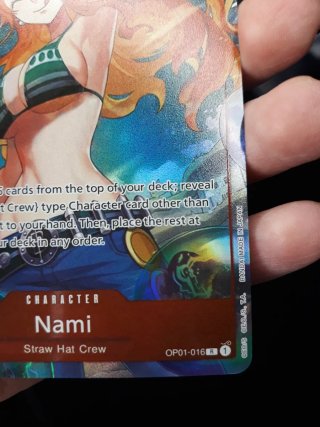 One piece Nami OP01-016