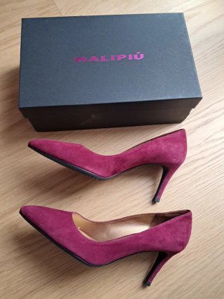 Zapatos de tacón MALIPIÚ burdeos talla 39
