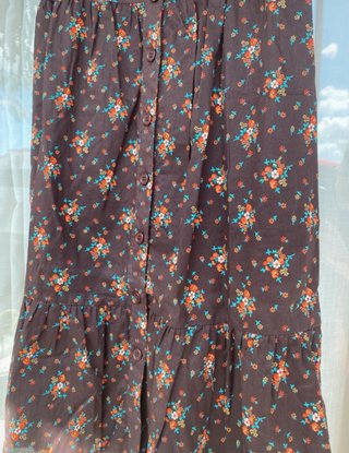 Vestido Vintage Floral M/38