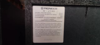 Altavoces Pioneer Negros