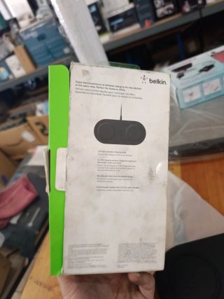 Base Carga Inalámbrica Doble Belkin 10W