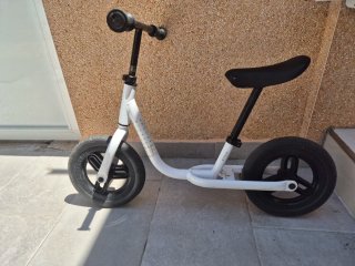 Bicicleta Equilibrio BTWIN Blanca