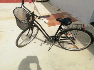 Bicicleta Bwin con cesta