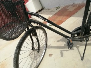 Bicicleta Bwin con cesta