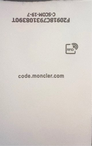 Maglietta Moncler Blu Taglia XXL