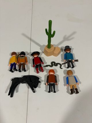 Playmobil Western - 6 figuras y caballo