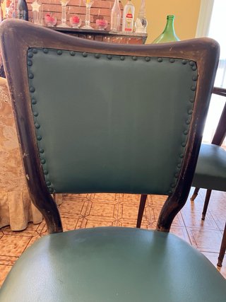 Set 5 sedie vintage anni 50