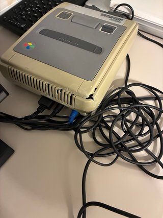 Consola Super Nintendo PAL Beige/Gris