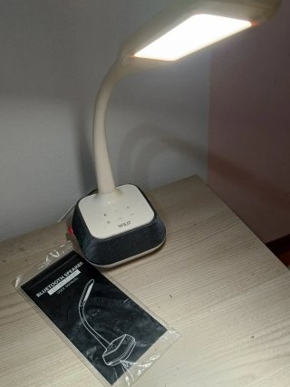Lampada LED Wilit con Bluetooth Bianco