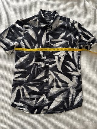 Camisa Volcom S Manga Corta Estampada