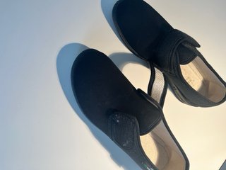 Pantofole nere Falco n.38 Made in Italy