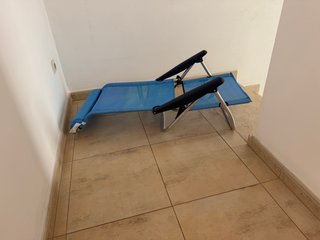 Silla/Tumbona Alcampo Azul