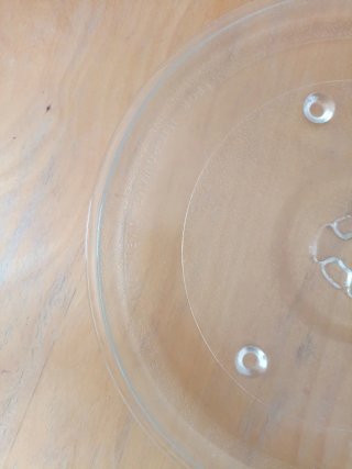 Plato Microondas Vidrio 26.8 cm