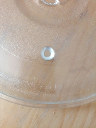 Plato Microondas Vidrio 26.8 cm
