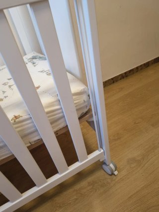Cuna blanca infantil marca micuna