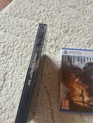 Final Fantasy XVI PS5 precintado+ Steelbook