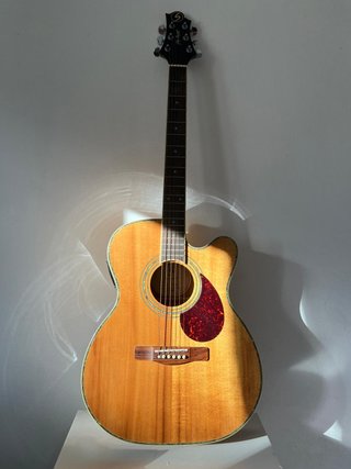 Guitarra Electroacústica Samick Greg Bennett OM-12 de segunda mano