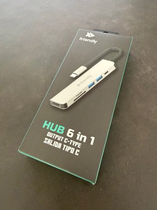 Hub USB-C 6 en 1 Friendly