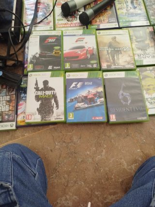 Xbox 360 con Kinect y juegos i dos kinect u
