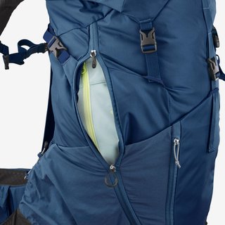 Mochila de senderismo montaña 38L - MH500 azul