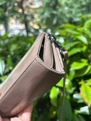 Bolso de Piel y Ante Peter Kaiser Beige vintage