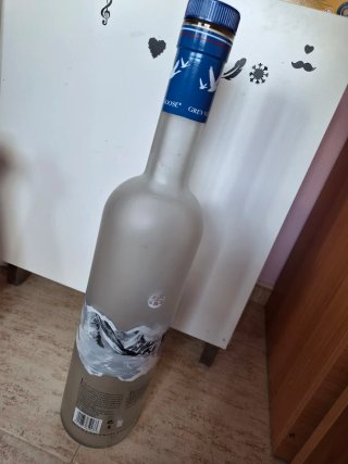 Botella Grey Goose Vacía 6L