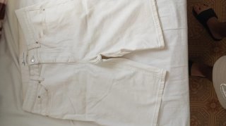 Vaqueros blancos hombre Talla M