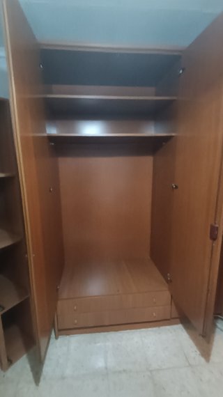 Armario 3 puertas madera