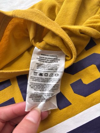 Camiseta LSU Geaux Tigers Nike Amarilla