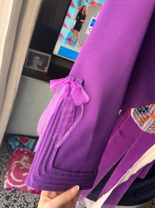Traje de Fallera Morado Completo + 2 Corpiño