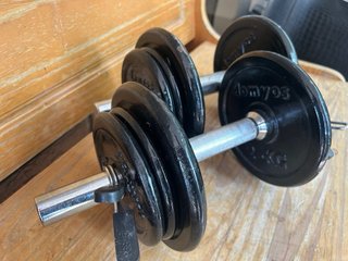 2 Mancuernas 10 kg cada una