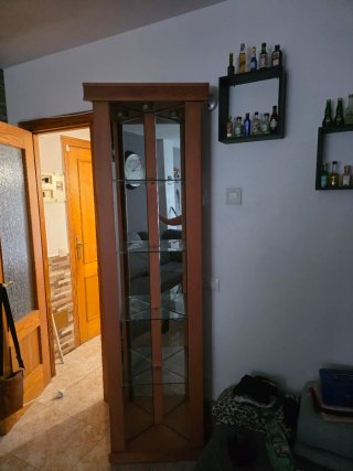 Mueble esquinero con espejos