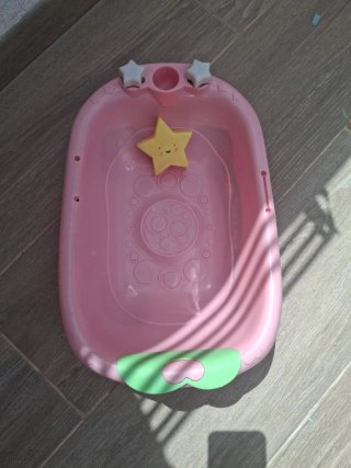 Bañera Nenuco rosa con estrella