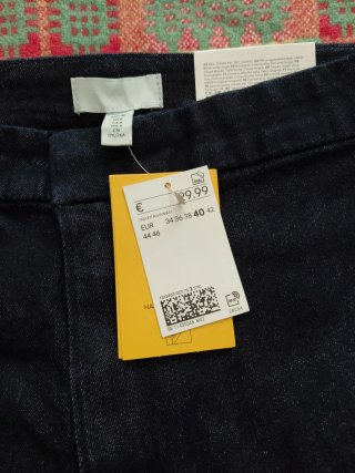 Pantalones vaqueros de campana