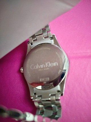 Reloj Calvin Klein Mujer Azul y Plateado