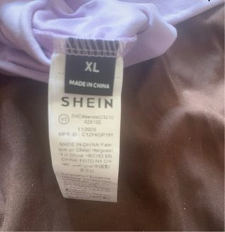 Top lila Shein sin estrenar