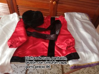 Disfraz Ruso Talla Única