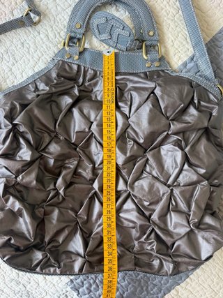 Bolso marrón y gris Adolfo Domínguez