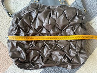 Bolso marrón y gris Adolfo Domínguez