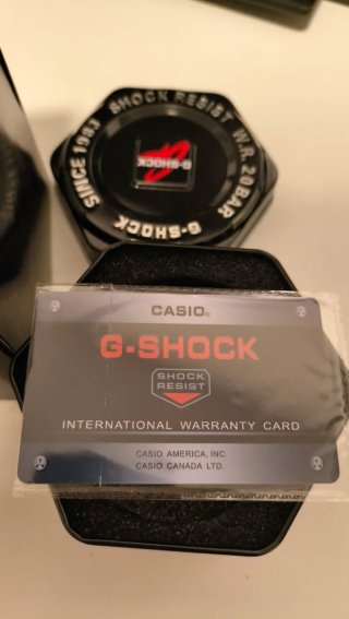 Reloj Casio G-Shock Carbono Negro