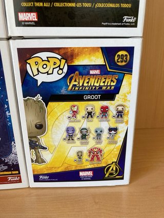 Pack 4 Funkos Groot Marvel
