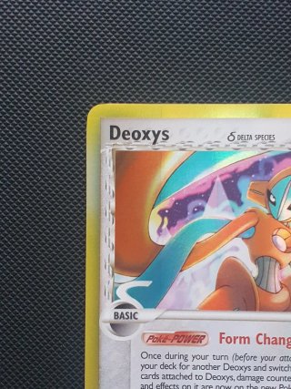 Deoxys Delta Holo Carta Pokémon Inglese