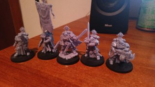 Warhammer 40k Héroes Compañía Resina